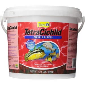 image:imageTetraCichlid Cichlid Flakes 282 oz Fish Food Clear Water Advanced Form175 Pound Pack of 1