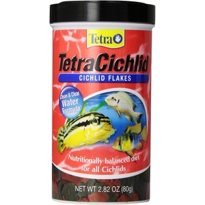 image:imageTetraCichlid Cichlid Flakes 282 oz Fish Food Clear Water Advanced Form282 Ounce Pack of 1