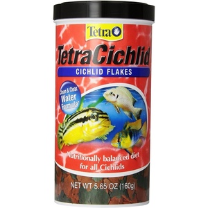 image:imageTetraCichlid Cichlid Flakes 282 oz Fish Food Clear Water Advanced Form565 Ounce Pack of 12