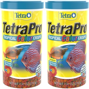 image:imageTetraPro Tropical Color Crisps Fish Food 741 oz741 Ounce Pack of 2