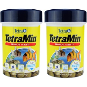 image:imageTetra TetraMin Tropical Tablets Fish Food for Bottom Feeders 169 oz169 Ounce Pack of 2